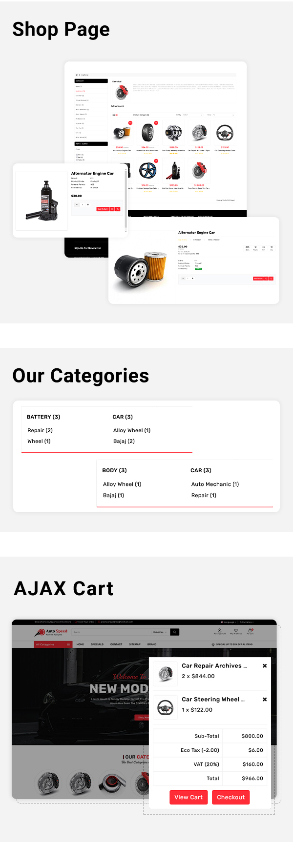 AutoSpeed - Auto Parts and Tools Shop OpenCart Theme - 4