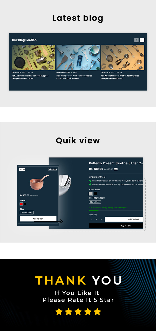 Culina - Kitchen Accessories Responsive Shopify 2.0 Theme - 5