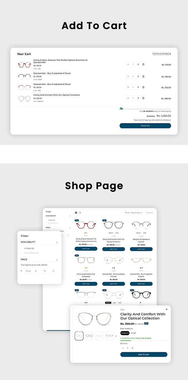Eye Wear - Optometrist & Eyeglasses Shopify Store - 3