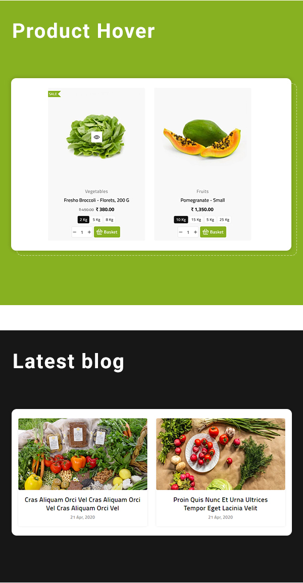 Flavoro - Organic Store & Food Shopify Theme - 5