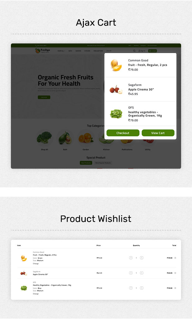 FreshGo - Organic & Supermarket BigCommerce  Food Store - 5