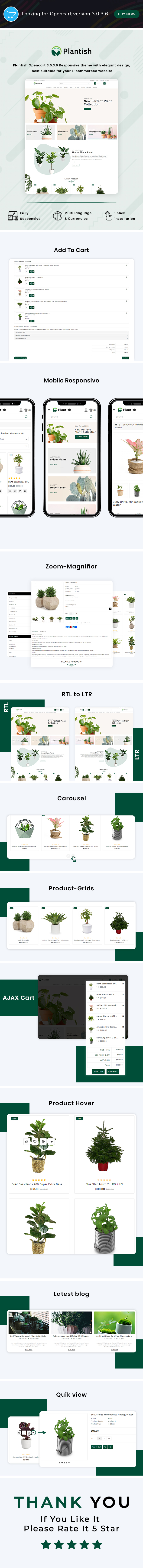 Plantish Plant Responsive OpenCart 3 Theme - 2