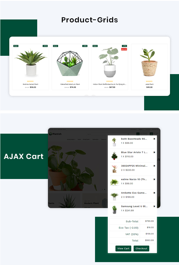 Plantish Plant Responsive WooCommerce Theme - 5
