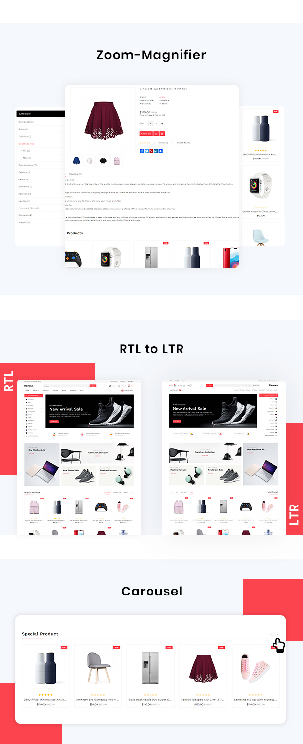 Renoxa - Multipurpose Opencart Responsive theme - 4