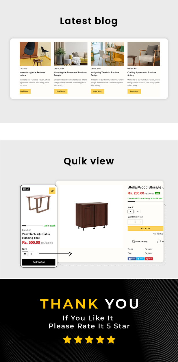 Stylus - Furniture & Home Decor Shopify 2.0 Theme - 5