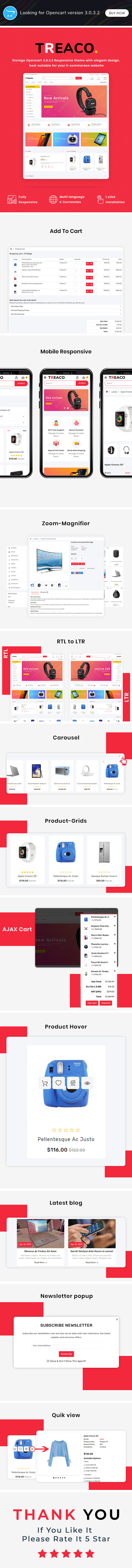 Treaco - Multipurpose E-commerce Opencart 3 Theme - 2